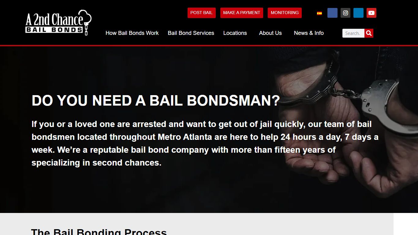 A 2nd Chance Bail Bonds | 24 hour Bail Bonds