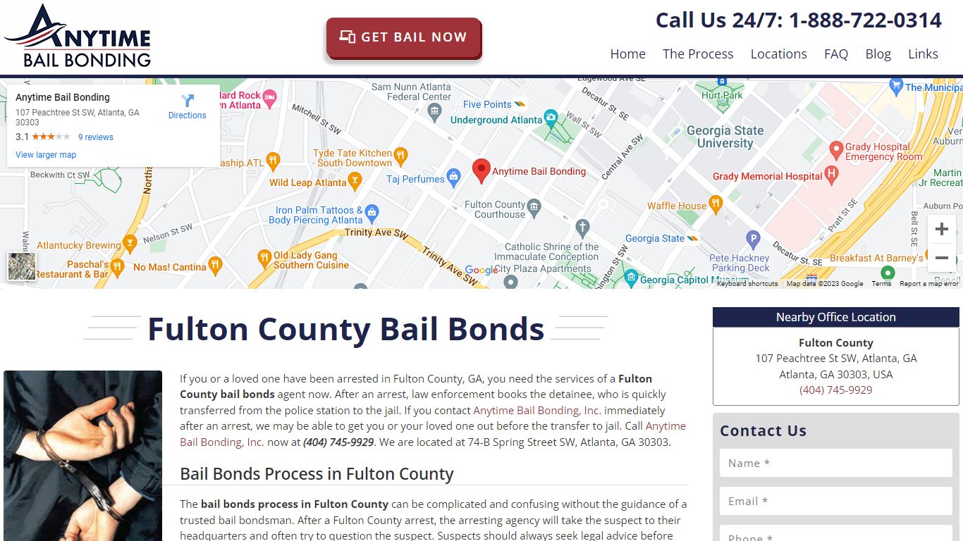 Fulton County Bail Bonds | Bail Bonds in Fulton County GA